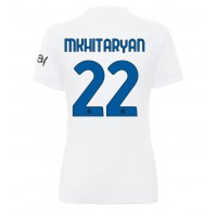 Inter Milan Henrikh Mkhitaryan #22 Bortatröja Kvinnor 2023-24 Korta ärmar